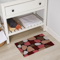 Коврик придверный влаговпитывающий Доляна, без окантовки, 37&times;58 см