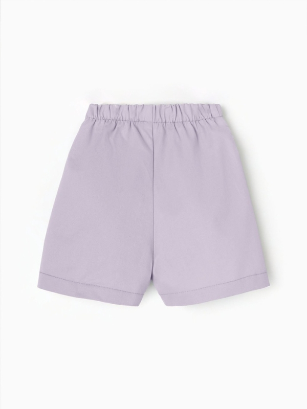 Шорты для девочки MINAKU: Jeans collection, цвет лавандовый, рост 98 см
