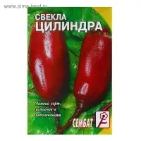 Семена Свекла "Цилиндра", 1 г