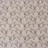 Упаковочная бумага на новый год глянцевая двусторонняя &laquo;Олени&raquo;, 70 х 100 см