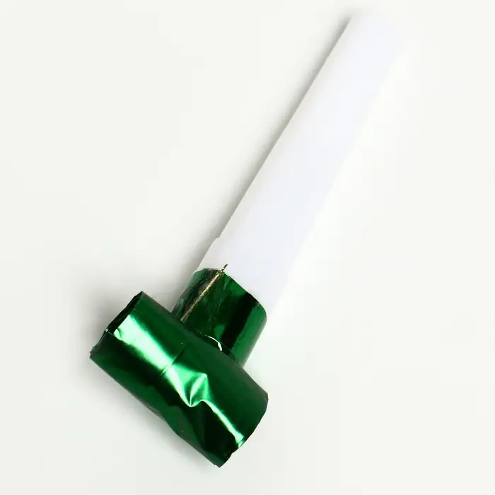 Дудка язычок &laquo;Праздник&raquo;, набор 6 шт., зелёный