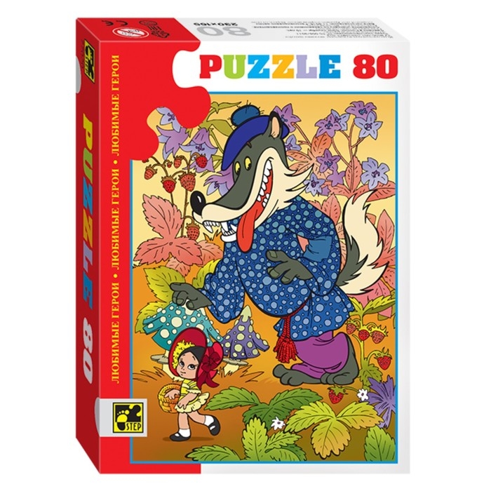 Пазлы &laquo;Любимые герои&raquo;, 80 элементов, МИКС