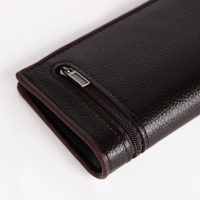 Портмоне мужское на магните, отдел для купюр, для карт, цвет коричневый Портмоне мужское на магните, отдел для купюр, для карт, цвет коричневый