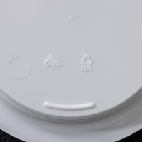 Горшок для цветов с поддоном &laquo;Виола&raquo;, 1 л, пластиковый, белый