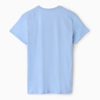 Футболка женская, цвет голубой, размер 46