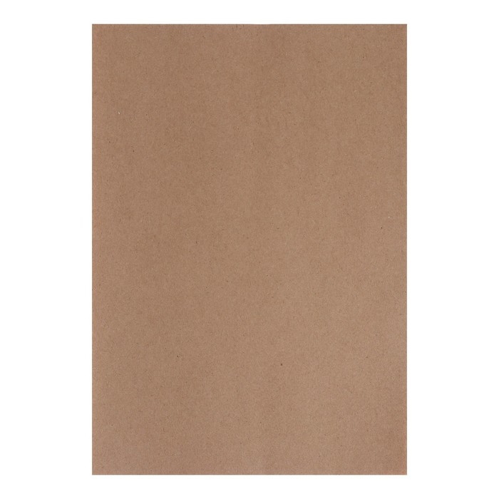 Крафт-бумага для творчества А4, 50 листов KRIS, 78-80 г/м&sup2;