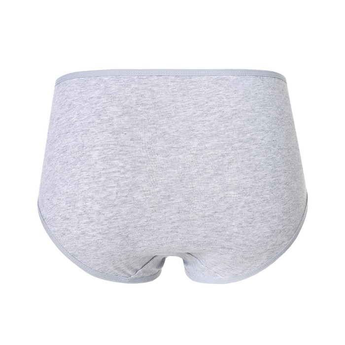Трусы женские слипы, цвет серый меланж, размер 50