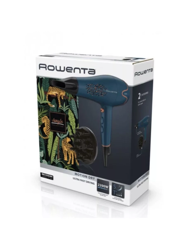 Фен для волос Motion Dry CV5706F0 с 2 насадками, 2200 Вт