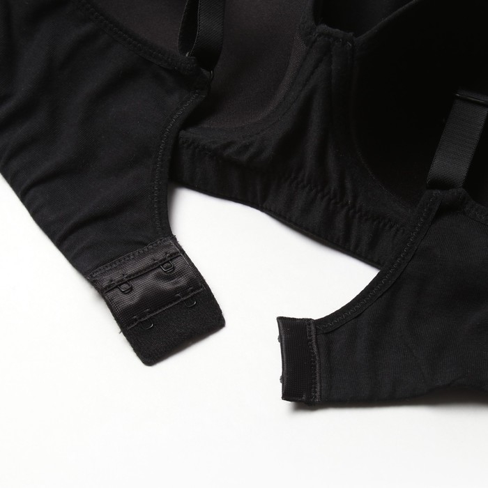 Бюстгальтер женский, цвет черный, размер 80С