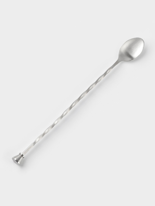 Барная ложка 28 см, с мадлером