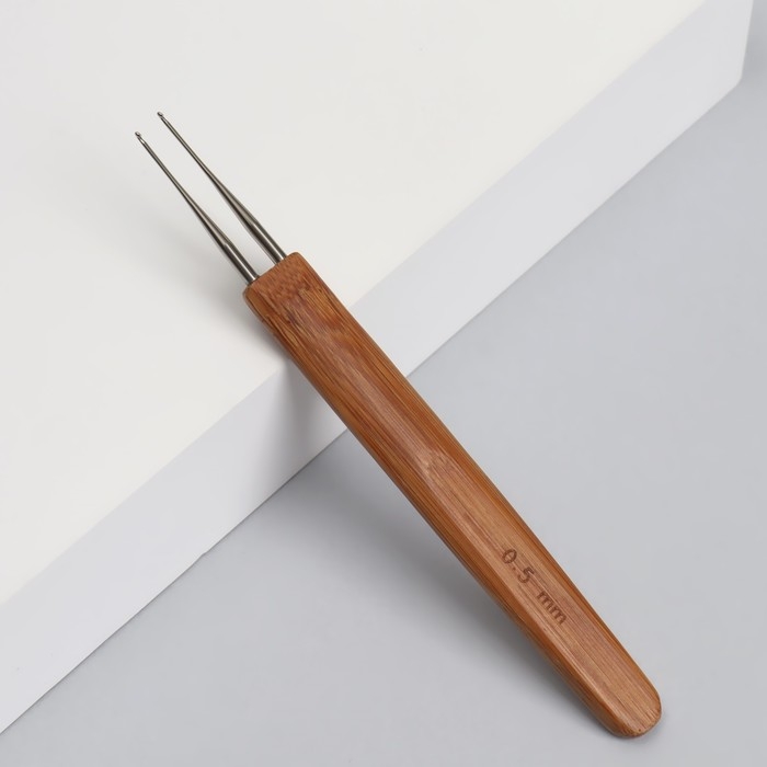 Крючок для мастера, 0,5 мм, цвет серебристый Крючок для мастера, 0,5 мм, цвет серебристый