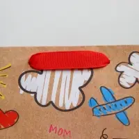 Пакет подарочный крафтовый, упаковка, &laquo;My family&raquo;, MS 18 х 23 х 10 см