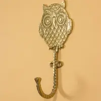 Крючок настенный "Филин" 10х9х14 см, алюминий