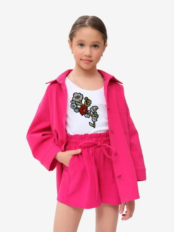 Термоаппликация &laquo;Цветы&raquo;, 16&times;8 см, разноцветная