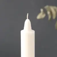 Свеча парафиновая хозяйственная, 2.4&times;21 см, 80 г, без аромата