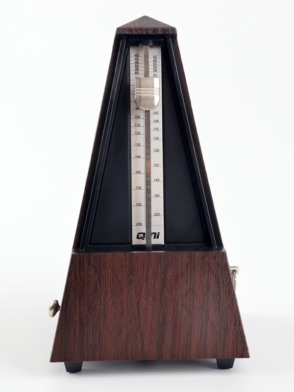 Метроном механический Music Life коричневый, 40-408 ударов в минуту, 21 х 11,5 х 11,5 см