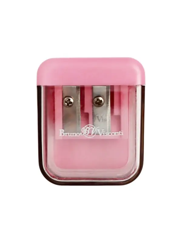 Точилка игрушка 2 отверстия с контейнером EASYSHARP Лабиринт, МИКС