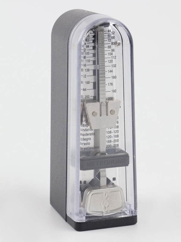 Метроном механический Music Life 5 х 3,5 х 11 см черный Метроном механический Music Life 5 х 3,5 х 11 см черный