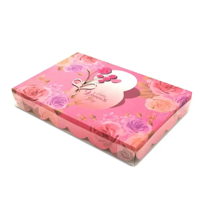 Коробка для печенья, &laquo;Нежный праздник&raquo;, 22&times;15&times;3 см