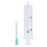 Шприц медицинский двухкомпонентный 20 мл, 21G, 0.8 x 40 мм, МПК Елец, Россия
