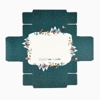 Коробка подарочная новогодняя складная &laquo;Новогодние истории&raquo;, 21 х 15 х 7 см, Новый год