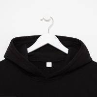 Худи мужское, цвет чёрный, размер 50