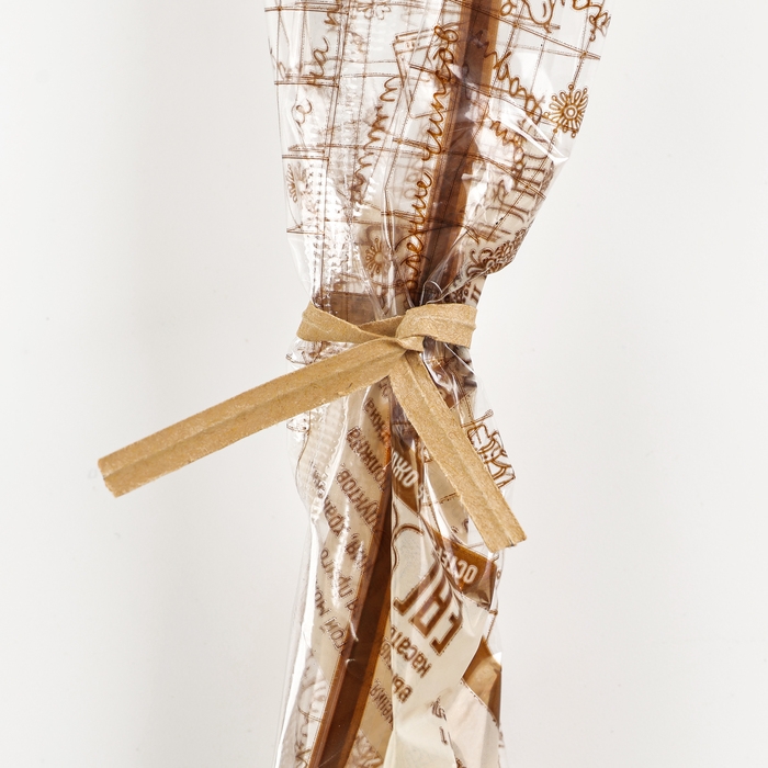 Клип лента, набор 800 шт., длина 1 шт. &mdash; 10 см, цвет бежевый