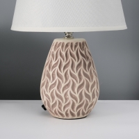 Настольная лампа с абажуром RISALUX &laquo;Риволи&raquo;, Е14, 40 Вт, 22&times;22&times;34.8 см