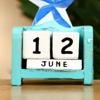 Календарь настольный &laquo;Морская звезда&raquo;, 10.5&times;7.5&times;4 см, дерево