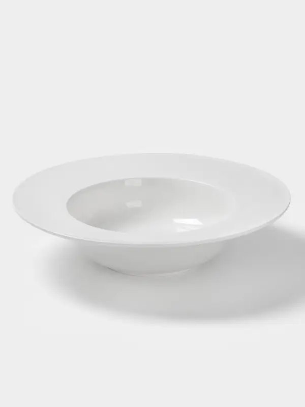 Тарелка для пасты Hanna Kn&ouml;vell, d=30 см, фарфор, белая