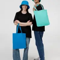 Холщовая сумка Avoska, ярко-голубая