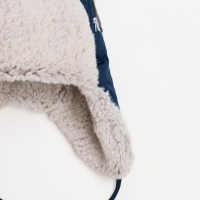 Шапка &laquo;Барни&raquo; для мальчика, цвет синий, размер 46