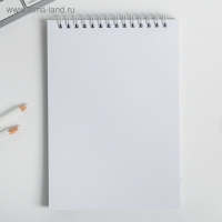 Скетчбук &laquo;Мечтай.Создавай.Действуй РОЗОВЫЙ&raquo; А5, 40 л, 100 г/м