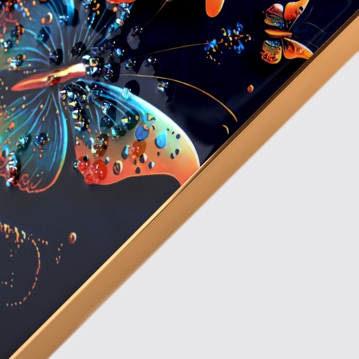 Картина акрил Картина акрил "Бабочки колор" 40х30 см