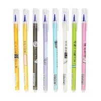 Ручка гелевая СТИРАЕМЫЕ ЧЕРНИЛА, 0,5 мм, стержень синий, Ассорти МИКС (штрихкод на штуке)