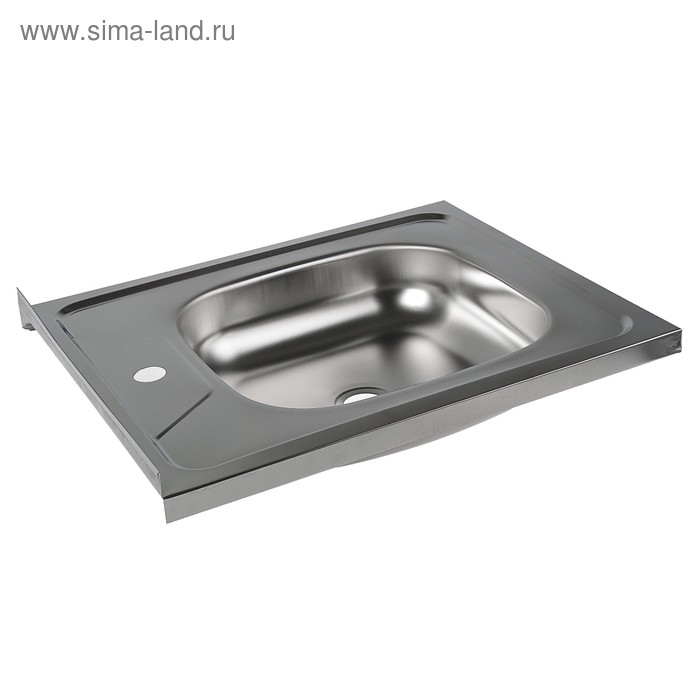 Мойка кухонная Мойка кухонная "Владикс", накладная, без сифона, 50х60 см, нержавеющая сталь 0.4 мм