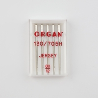 Иглы для бытовых швейных машин, для джерси, №80/12, 5 шт