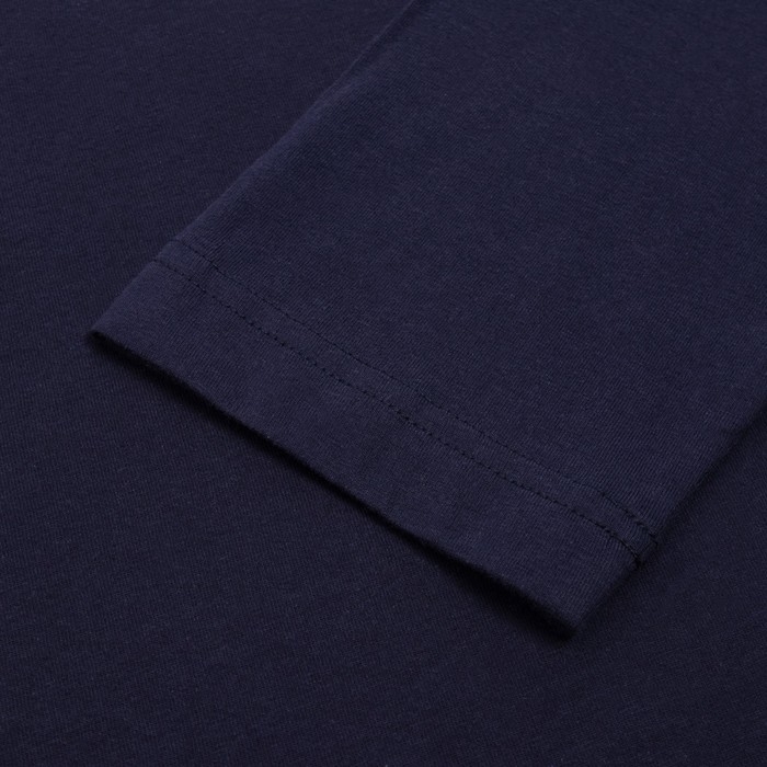 Лонгслив President, XS, синий, 100% хлопок, кул.гладь 150 г/м2