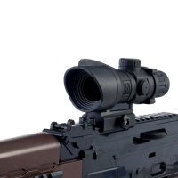 Автомат "АК-47", стреляем мягкими пулями с гильзами