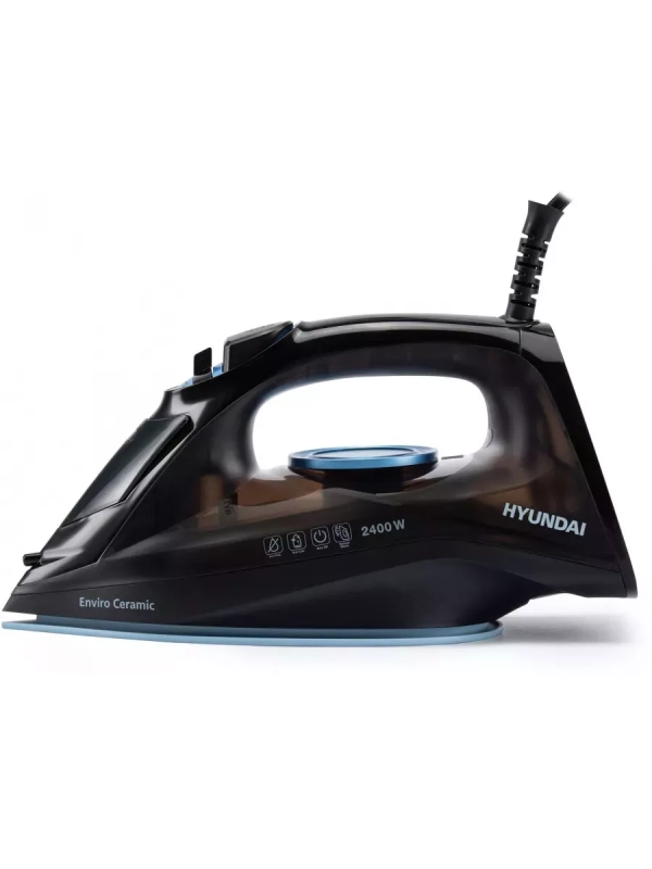 Утюг H-SI01557 2400Вт черный голубой