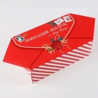 Складная новогодняя коробка-конфета &laquo;Новогодняя почта&raquo;, 14 х 22 х 8 см, Новый год