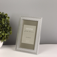 Фоторамка пластик "Lucy" 10х15 см, серебро