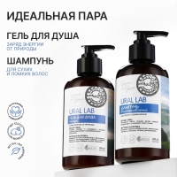 Гель для душа с белой глиной и экстрактом василька, 300 мл, ECO LAB by URAL LAB