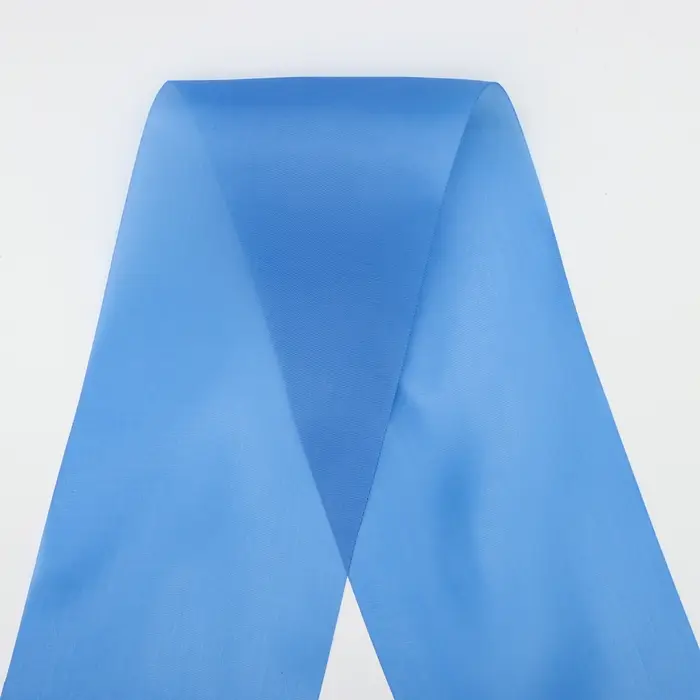 Лента на выпускной &laquo;Выпускник&raquo;, шёлк синий фольга