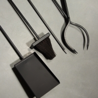 Каминный набор "Дача" сталь, 4 предмета, 24х20х71 см Каминный набор "Дача" сталь, 4 предмета, 24х20х71 см