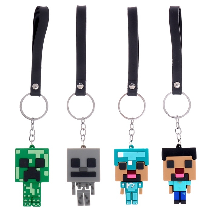 Игрушка - сюрприз Funny box &laquo;Квадратные человечки&raquo;: детский брелок, наклейки, карточка