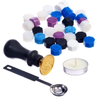 Набор для опытов для детей &laquo;Сургучная печать. Эзотерика&raquo;, штамп, сургуч, конверт для письма