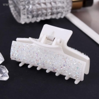 Краб для волос "Рассвет" 8 см, микс