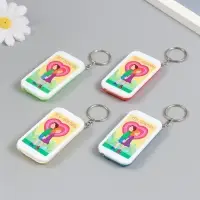 Фонарик брелок для ключей на кольце &laquo;Парочка: Это любовь&raquo;, 6.5&times;3.5&times;1 см, МИКС