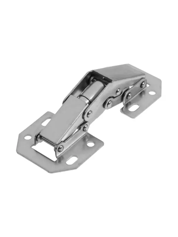 Петля мебельная ТУНДРА, накладная, универсальная, без врезки, набор 8 шт